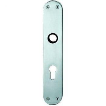 Plaque de Porte Aluminium FSB Oval