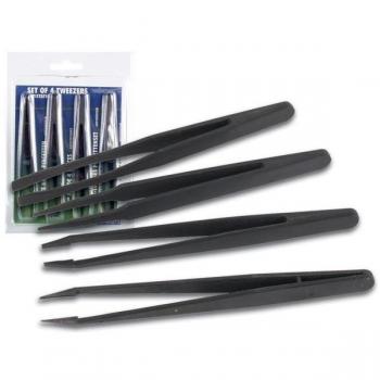 JEU DE 4 PINCETTES NON CONDUCTRICES Velleman