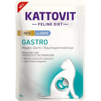 Kattovit Gastro Entenpaté (10 Stück à 85 g)