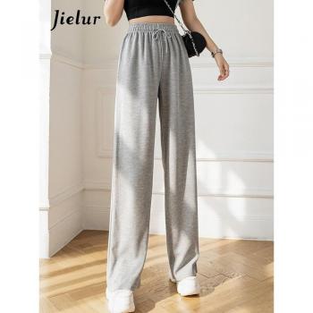 Jielur Pantalones Sport Pierna Ancha Mujer