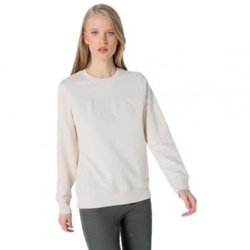 Sudadera Lois Jeans Puff Manga Larga Blanco Roto XXL