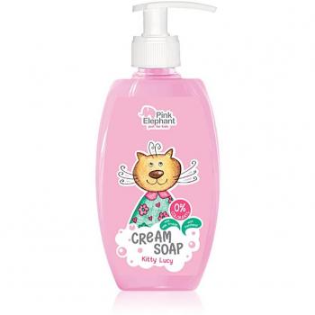 Pink Elephant Kitty Lisa Cream Soap for Children 250 ml