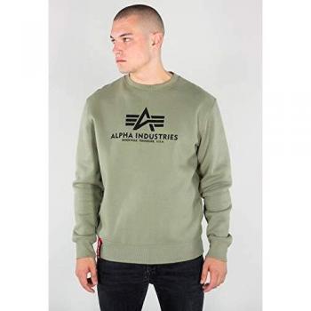 Alpha Industries Sweatshirt Basic 178302 Grün Regular Fit