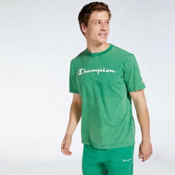 T-shirt Verde Uomo Champion Old L