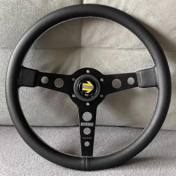 Cuero PU Volante Deportiva Momo Prototipo 350 mm