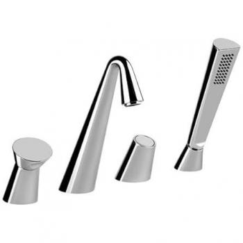 Gessi Cono Robinet Mélangeur Bain Douche avec Inverseur