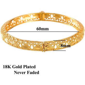 Pulsera Boda Árabe 18K Dubai