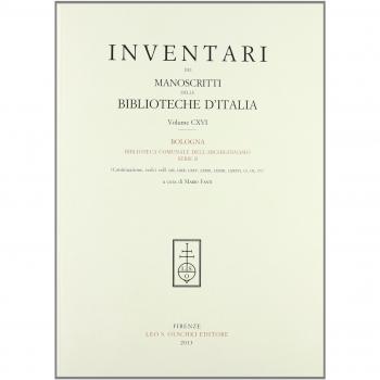 Inventari dei manoscritti delle biblioteche d'Italia. Bologna, Biblioteca Comunale dell'Archiginnasio. Serie B