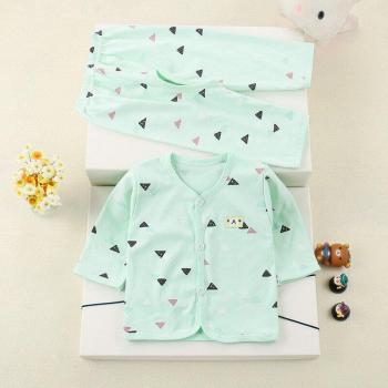 Vêtements bébé nouveau-né automne manches longues col en V décontractés