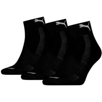 PUMA Set di Calzini Corti Nero