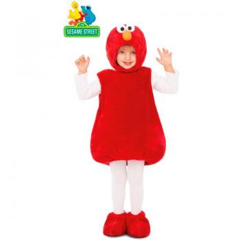 Disfraz da Elmo in peluche per bambini 12-24 mesi (3 pezzi)