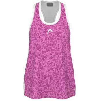 T-shirt Head Print Vision sans manches / Vivid Pink