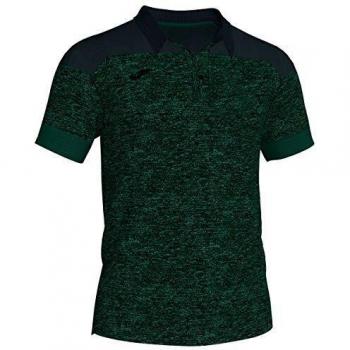 Joma Junior Winner II Polo-Shirt für Jungen, Farbe: Grün/Schwarz
