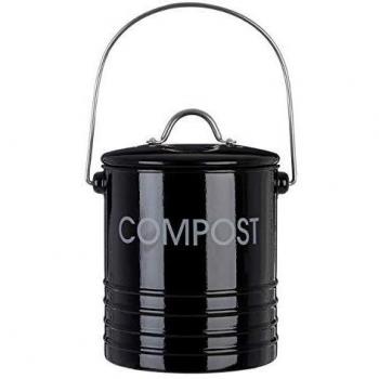Eco-Friendly Kitchen Compost Bin 14.5cm