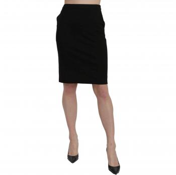 Gianfranco Ferré High Waist Pencil Cut Knee Length Formal Skirt