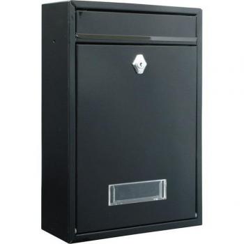 Buzon Exterior Met. Bermeo. Negro