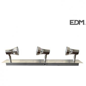 GoldenSun 3-Element Halogen Focus Light – Matte Chrome