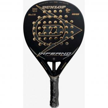 Dunlop Inferno Ultimate Pro Raqueta de Padel Negra