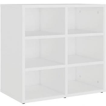 VidaXL Range-chaussures Blanc 52,5x30x50 cm