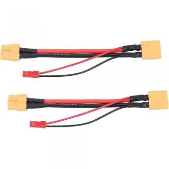 Kit d'Adaptateurs XT60 Mâle et Femelle 14 AWG