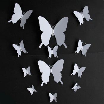 Papillons Décoratifs 3D avec Aimant