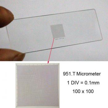 Stereo Video Microscope Micrometer Slide
