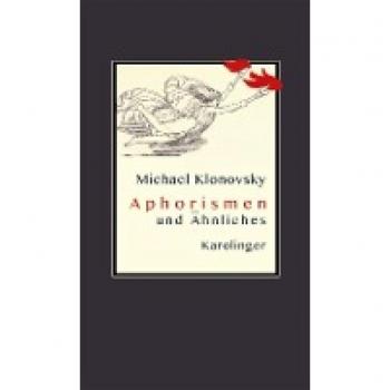 Klonovsky Michael Aphorismen Und Ähnliches