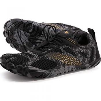 WHITIN Black ZeroDrop Athletic Boots