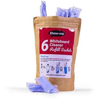 Show-me WCE500R6 Whiteboard Cleaner Refills Pk 6