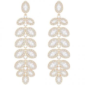 Swarovski Damen‑Ohrstecker „Goldglimmer“ – 5350617
