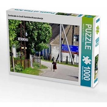 Dorfstraße im Detail – CALVENDO 1000‑Teilen‑Foto‑Puzzle
