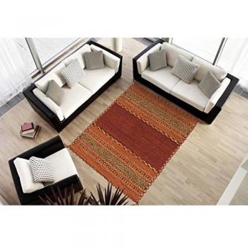 Kilim de algodón indio 130x65 cm