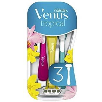 Venus Tropic – Nassrasierer Einweg, 3 Stück (Gillette)