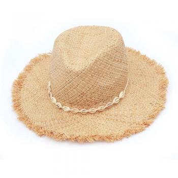 Chapeau de Plage en Paille Naturelle