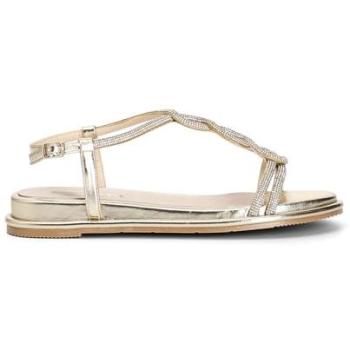 Sandali Platino 36 T-Multi Strass