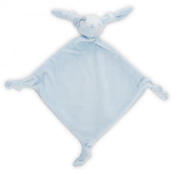 Doudou suave gris con nombre del bebé