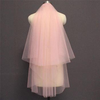 Bridal Soft Tulle Veil with Metal Comb