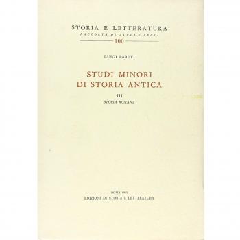 Studi minori di storia antica. Vol. 3: Storia romana