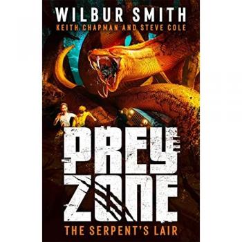 Steve Cole Prey Zone: The Serpent's Lair Paperback Book in White