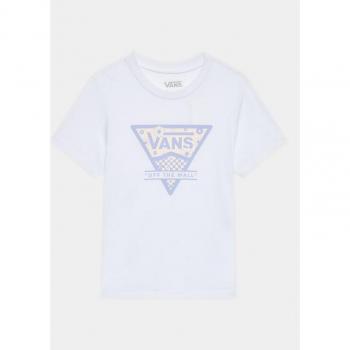 Vans T-Shirt Floral-Checker Dreieck Bff VN00078J Weiß Regular Fit