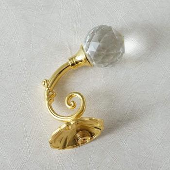 Gold Towel and Robe Hooks