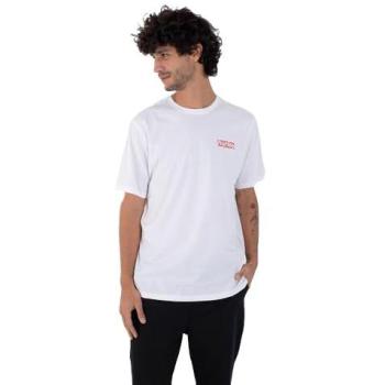 Hurley XS White Throwback Short Sleeve Top