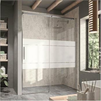 Vetro Serigrafato Kassandra 160 cm – Dual‑Door