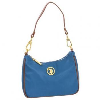 U.S. Polo Assn. Baguette-Tasche BEUHU6052WIP für Frauen in Blau, Einheitsgröße