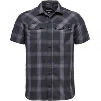 M SS Benchmark Herren T-Shirt Black Diamond S Schwarz‑Anthrazit Carbon