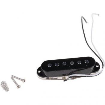 Single Coil Electric Guitar Pickups for 6-String Bass Black Y4UB