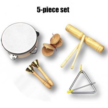 10 pcs/set Kids Xylophone and Tambourine Music Set