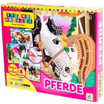 Mosaïques Créatives Chevaux avec Bijoux