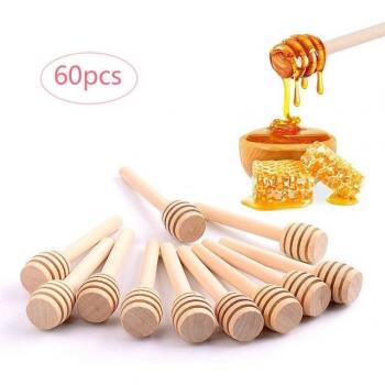 Wooden Honey Dipper Sticks