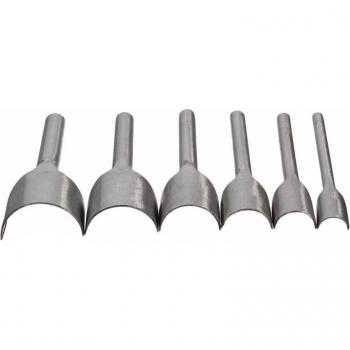 Half Round V Cutter Punch Tools for Leather Craft